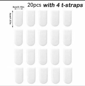 BECORATE Faucet Filter Cotton Universal T-strap Anti-splash Thickened Tap Water Filter for Kitchen & Bathroom 4x8cm Disposable No Cleaning Required