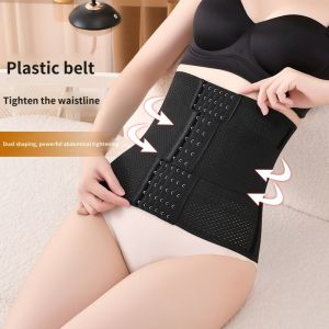 KORSET PELANGSING PERUT PRIA & WANITA Double Pengait Perekat Kuat – Pinggang Ramping Instan