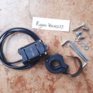 Lampu Tembak Laser SQL 1 mata LED D2 Mini 1 LED 2 Warna lampu Utama Putih Kuning Universal