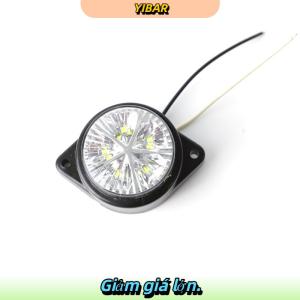 YIBAR Xe tròn vận chuyển góc ánh sáng vận chuyển hàng hóa xe màu LED điện tử cạnh ánh sáng cảnh báo sáng tạo ánh sáng bên ngoài mái chiều cao đèn