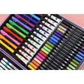 Spidol Akrilik Set 113pc Spidol Cat Air Crayon/ Alat Lengkap Dengan Spidol, Pensil Warna, Cat Air/ Box Alat Lukis Crayon Anak Koper Set 113 Pcs - Blenda Colouring. 