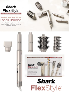 【SG Spot】Shark FlexStyle Air Styling System - HD430 – Curl Straighten Volumize Smooth