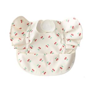 Có Thể Điều Chỉnh cho bé ăn Bib Trọng Lượng Nhẹ Du Lịch Thân Thiện Có Cánh Thiết Kế khăn trẻ em dễ lau Yếm trẻ em Cho Trẻ Mới Biết Đi