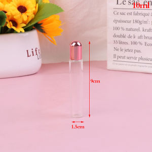 5/10ml Glass Roll On Essential Oil Empty Perfume Roller Ball Bottle Travel