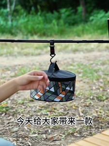 Camping Tableware Bag Outdoor Hiking Plate Dish Bowl Storage Bag BBQ Dinnerware Organizersfor Picnics Camping Plate Bag