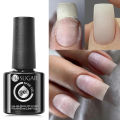 UR SUGAR 7ML Fiber Rubber Base Gel for Broken Nail Repaired Fiberglass Clear Quick Building UV Construction Gel Soak Off Varnish. 