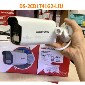 Camera IP 4.0MP hikvision full color có Micro thu âm có màu ban đêm chính hãng Bảo hành 2 năm (DS-2CD1T41G2-LIU DS-2CD1143G2-LIUF DS-2CD1343G2-LIUF)