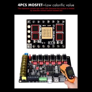 3D Printing TMC5160T V1.0 42 Stepper Motor Driver HighPower forBTT OctopusSKR V1.4Turbo TMC2209 SKR MiniE3