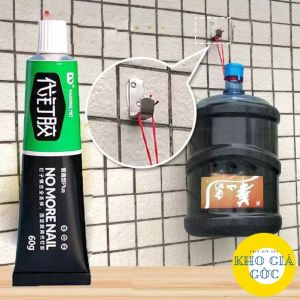 Keo Siêu Dính Công Nghệ Nhật Bản Tuýp 60g Dán Tường Dán Giày Gỗ Thuỷ Tinh Đa Năng Thay Thế Đinh Tiện Lợi Chống Thấm Nước