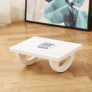 Foot Rest Office Under Desk with Foot Massage Roller Ergonomic Tilted Foot Massage Foot Rest Stand Work Home
