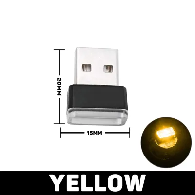 Đèn Xung Quanh Xe Hơi Usb Blub Cho Nội Thất Đèn LED Mini Tạo Không Khí Cho Xe Hơi Đèn Ngủ Trang Trí Xung Quanh Xe Hơi 5V