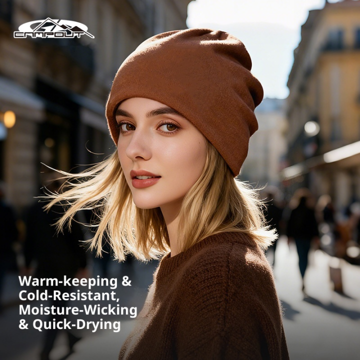 【Cắm trạng】 hai mặt leo thể thao ngoài trời đi làm mũ thoải mái len dệt ...