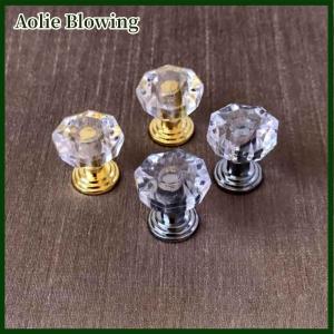 Aolie 10Pcs Acrylic Knobs Cupboard Drawer Pull Handle Door Knob Cabine