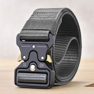 Multifunctional Military Tactical Waist Belt PP Adjustable Heavy Duty Outdoor Sports Belt