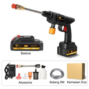 Alat Cuci Steam Motor Mobil Cas Baterai Tanpa Kabel Terbaik dan Termurah