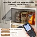 Yuumi New Large Space Transparent Almari Baju Plastik Cabinet Storage Box Cabinet Kitchen Chest Drawer Kabinet Dapur Wardrobe Clothes Cupboard 衣橱. 