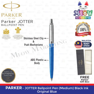 Parker Jotter Ballpoint Pen Chrome Trim / Original (Black Ink) - Premium Gift Pen