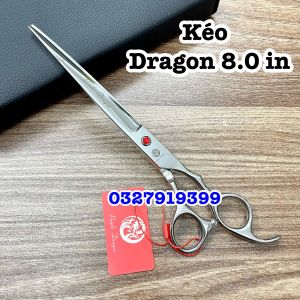Dragon Kéo cắt tóc cao cấp Dragon 8.0 in Thép nhật S440C Kích thước 8.0 inches Độ cứng trên 62HRC Chất lượng tuyệt vời Kéo8phan Kéocắttóc8.0 Kéocắtđanăng
