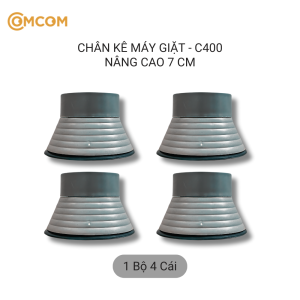 Chân Đế Cao Su Chống Trượt COMCOM C700 Cho Máy Giặt - Thiết Kế Dễ Vệ Sinh Giảm Ồn Chống Trượt Hiệu Quả