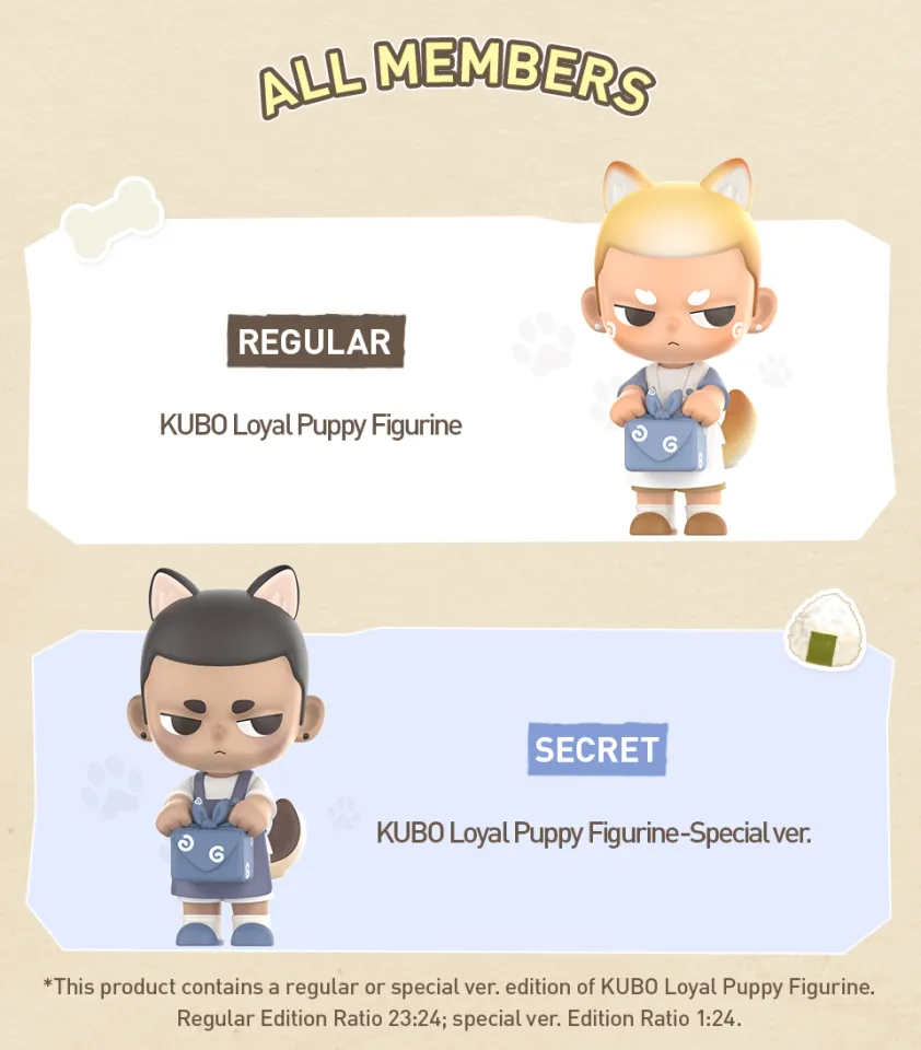 POP MART KUBO Loyal Puppy Figurine | Lazada.co.th
