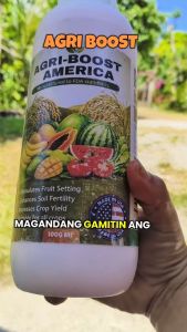 [BUY 1 GET 1] Agri-Boost America Liquid Fertilizer boosts crop yield improves fruit quality and helps plants recover from environmental stress