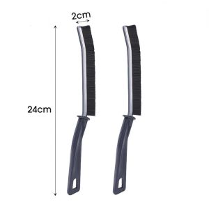 Universal Long Cleaning Brush for Crevice Cleaning Durable Nylon Bristles for Tile Joints Window Gap