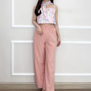 SV 6062 - Sofeni Set | Set Atasan dan Celana + Scarf Pakaian Kasual Wanita