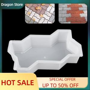 Dragon DIY Path Maker Concrete Molds Garden Pavement Mold Road Path Paving Brick Mould