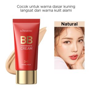 YURIZUMI - BPOM Kormesic Bedak Glowing Tahan Lama - BB Cream Foundation Waterproof 30g