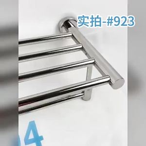 [SG Seller]Heavy Duty 304 Stainless Steel Towel Shelf Wall Mounted Rustproof Multi-layer for Bathroom & Ho