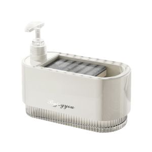 LUMINOU 650ML Bình xịt xà phòng Có thể tái sử dụng Loại báo chí Chai chất tẩy rửa Bền bỉ Máy phân phối nước rửa tay Bếp