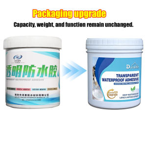 💥1000g with brush💥Transparent Water proof Glue For toilets walls windowsills roofs concrete swimming pools fish tanks super waterproof glue sealant for Cement Roof Leak Water Proofing for Concrete