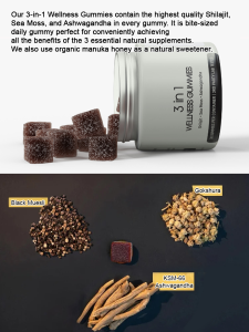 Pinchitos Gummy 3 in 1 Seaweed Drunky Eggplant Super Healthy Gummy