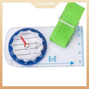 [CANAMEK] 1pc Outdoor Professional Thumb Compass Elite Competition Orienteering Compass Portable Compass Map Scale Compass