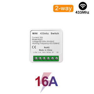 WenQia สวิตช์ไฟไร้สาย RF 16A2ทางโมดูลควบคุมเวลาสวิตช์ควบคุมระยะไกลสำหรับบ้านโคมไฟ Led ไฟฟ้าเปิดปิด220โวลต์