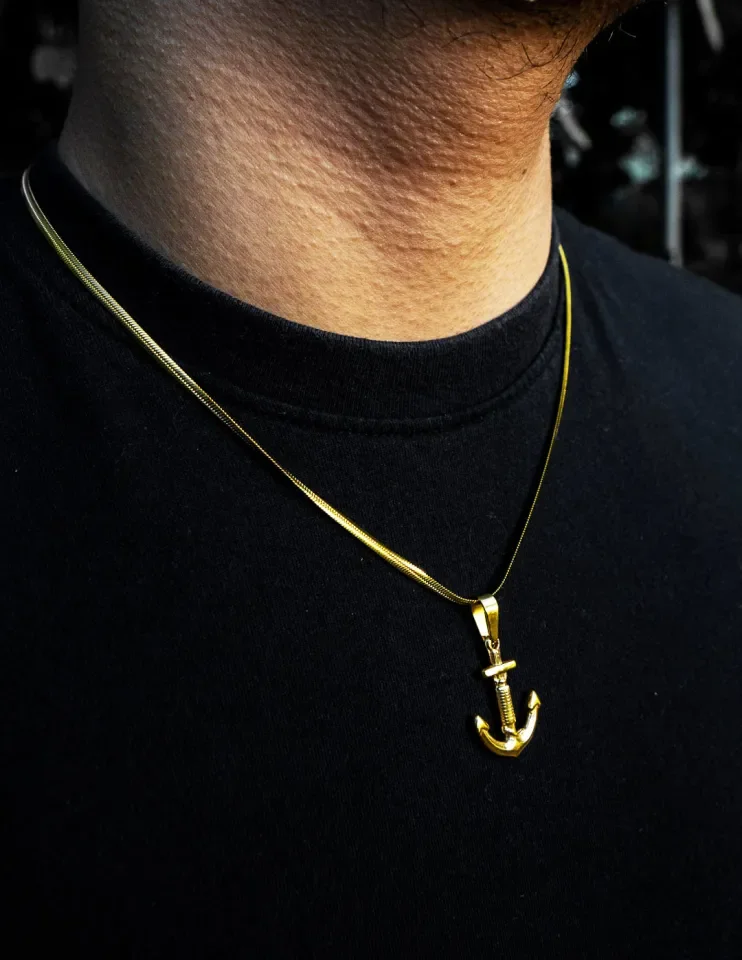 Anchor pendant sale mens