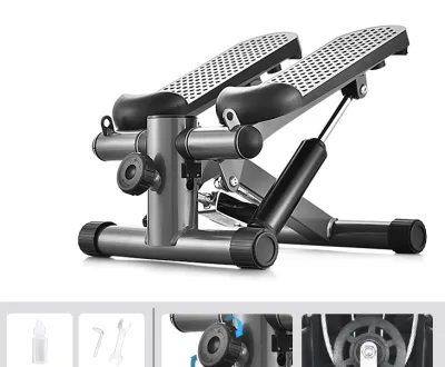 เครื่องออกกำลังกายสเต็ปเปอร์ ลงตรงไม่ปวดเข่า Mini Stepper ปรับต้านได้ ส่งในไทย