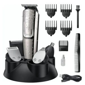 RESUXI Professional 5 in 1 Electric Hair Trimmer Barber Multi-function Mens Hair Clipper Electric Shaver Hair Cutting Machines