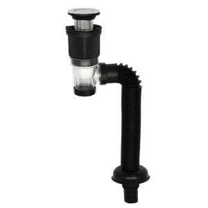 Anti-Odor Expandable Flexible Universal Sink Drain Pipe Wash Basin Drainer Tube Faucet Attachment Bathroom Kitchen Accessories LZC-Drain-Pipe