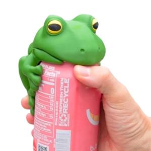 กบเป็นฟองสามารถปิดได้ตัวลงแผ่น Lily-ที่วางแก้วพูลสามารถปรับได้เองการพิมพ์3Dกระป๋องฝาสระว่ายน้ำฝาปิดแก้วกระป๋องที่วางแก้วสระว่ายน้ำลอยน้ำ