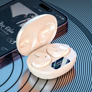 ZNW หูฟังบลูทูธ5.3ชุดหูฟัง TWS ใหม่สำหรับใส่นอนพักด้านข้างหูฟังใส่วิ่งเล่นกีฬาขนาดเล็กไร้สายมีคุณภาพเสียง HIFI หูฟังเอียร์บัดที่มีเสียง HD หูฟังอัจฉริยะตัดเสียงรบกวนหูฟังหน่วงเวลาต่ำ