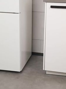 Easyhome.sg Slim Adjustable Storage Trolley with Wheels Narrow Gap Mobile Rack for Kitchen & Bathroom Organiser Rack