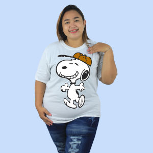 Baju Jumbo 6XL 5XL Snopi Topi 4XL 3XL XXL XL L Kaos Wanita Big Size
