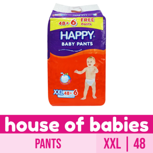 Happy Pants Baby Diapers XXL 48
