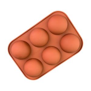 Silicone Half Round Moulds Multipurpose Semi Sphere Silicone Moulds for Making Ice Cubes and Sweet Dessert