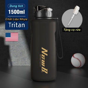 Bình Nước Thể Thao NewB Cao Cấp 1500ml ( Tặng Kèm Cọ Rửa ) - WorldMart