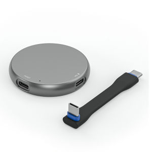 Kebidumei 2230 M. 2 NVMe Magnetic SSD Enclosure 10Gbps USB 3.2 Type-C Expand Dock 4K 60Hz HD Hub 3.5mm AUX PD 100W Converter Support SD/TF