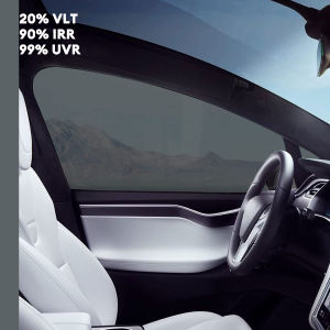 Xe màng dán cửa sổ kín đáo Tinted xe tấm phim màu nhà Tinted UV đầu cho xe nhà Tinted lớp phủ màu đen