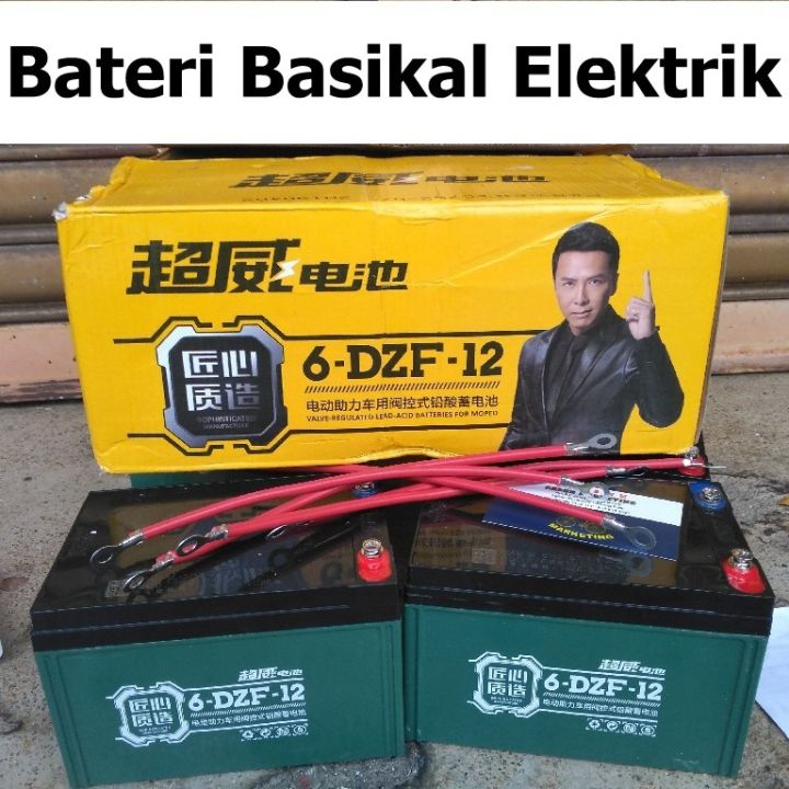 Electric Bike Battery 6DZF12 6DZF20 EBike Bateri Basikal Elektrik