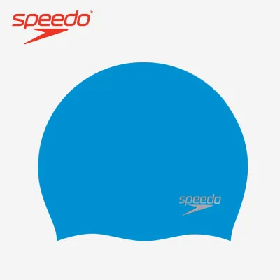 Speedo Adult Unisex-Plain Moulded Silicone Cap-Swimcap-8-70984D437